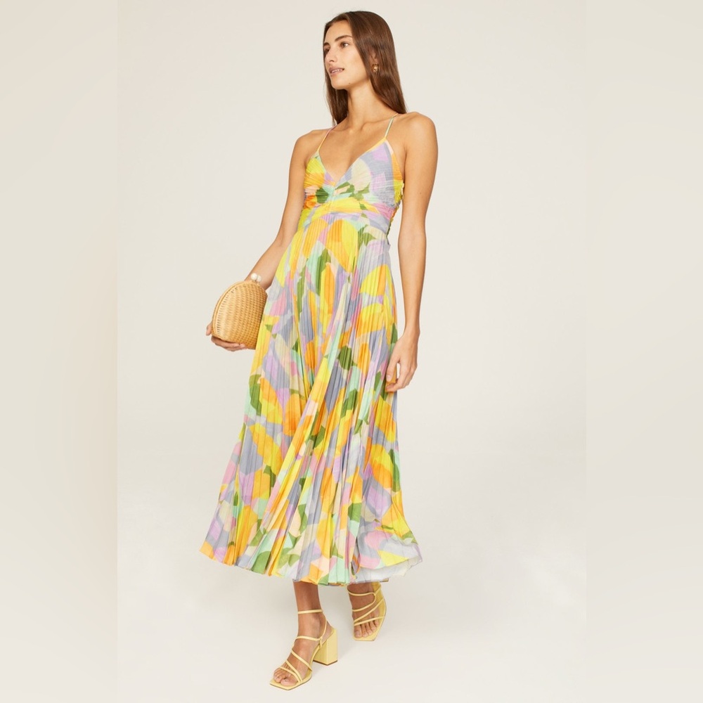 ASTR Blythe Pleated Cutout Dress - Picture 8 of 10